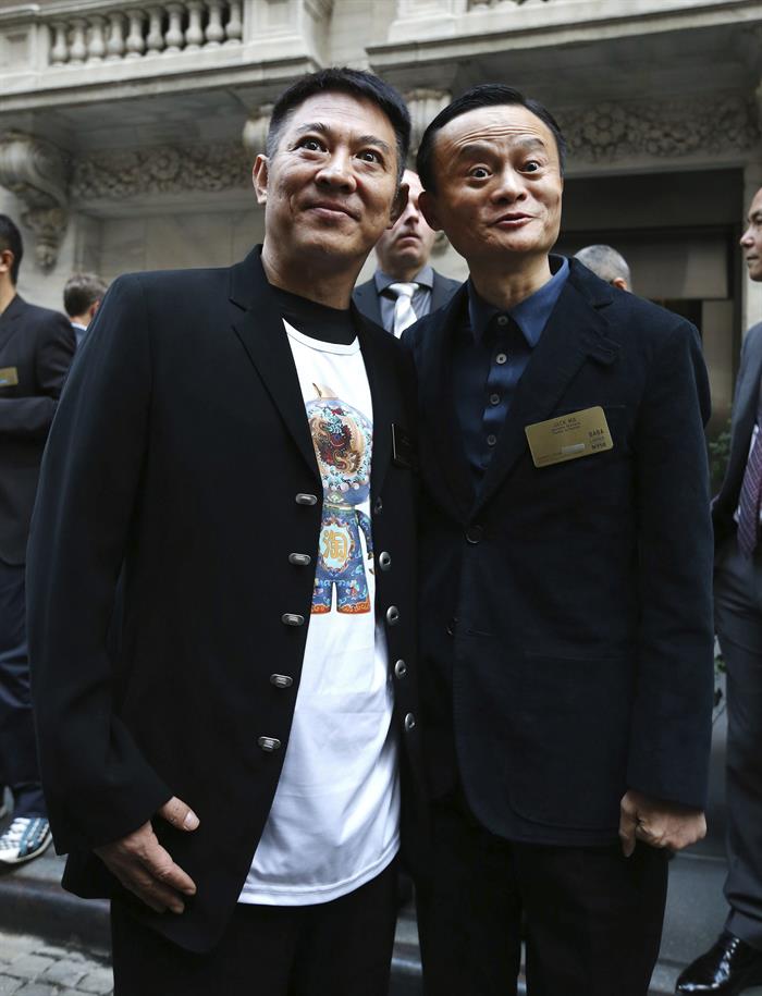 El actor Jet Li y el magnate Jack Ma se unen para llevar el taichi a los JJOO